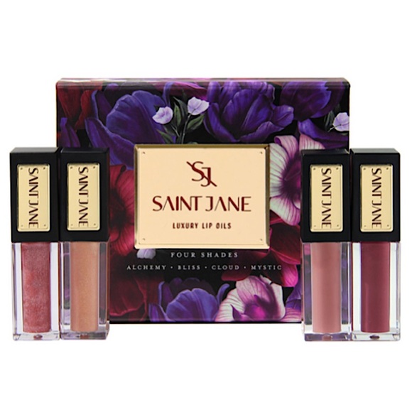 Sephora Other - Saint Jane Limited Edition Holiday Collection Luxury Lip Oil 4-Piece Gift Set